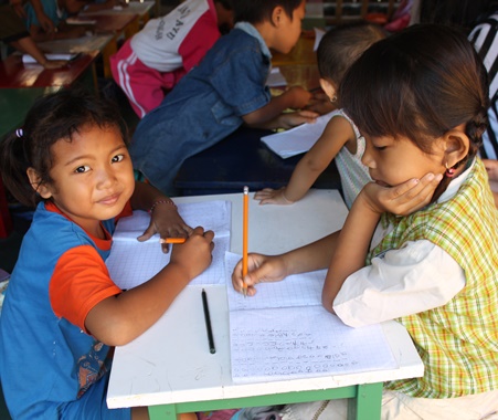 Programa Voluntário de Jardim de Infância em Bali