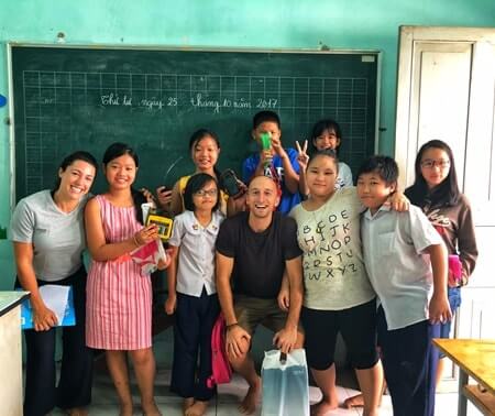 Programma di volontariato per l'insegnamento della lingua inglese ad Hanoi