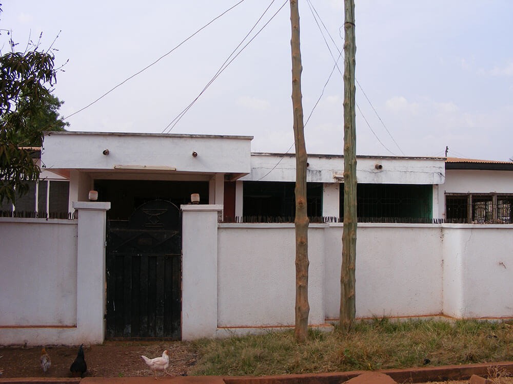 Exterior view of the Volunteer Accommodation in Tamale