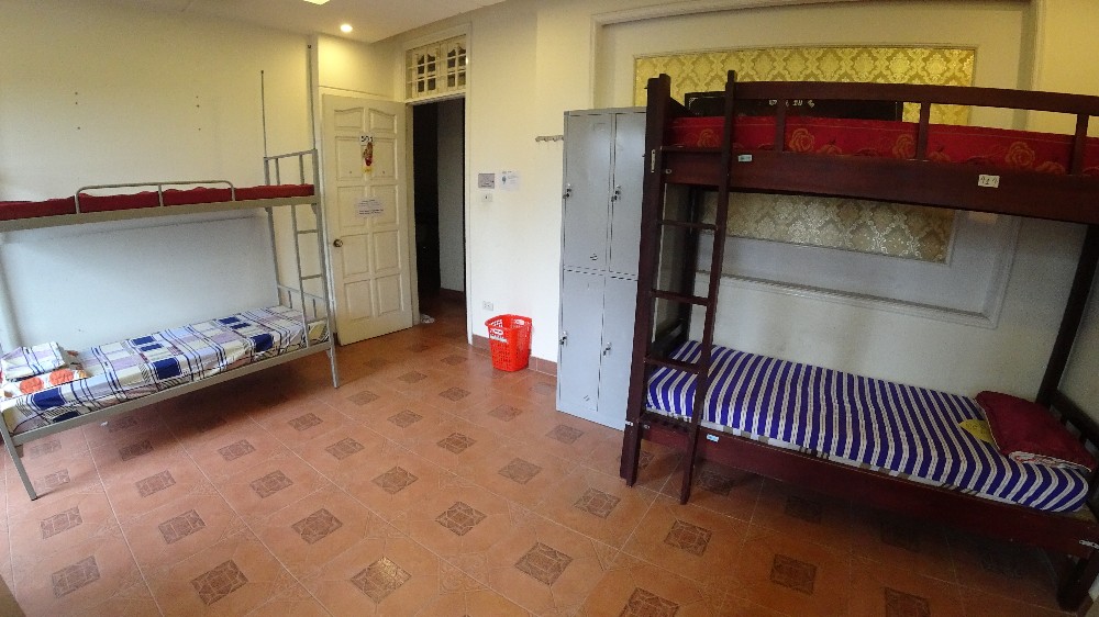Typical Volunteer dorm room in the Volunteer House