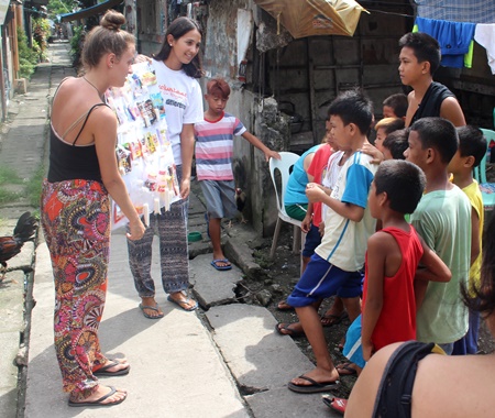 Volontariato per la nutrizione della salute pubblica nelle Filippine