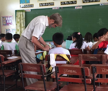 Insegnamento volontario nelle Filippine