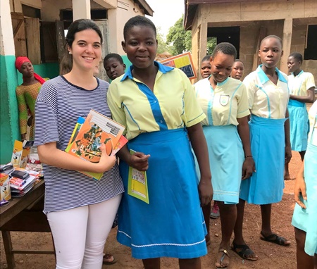 Programa de Enseñanza de Niñas Voluntarias Ghana