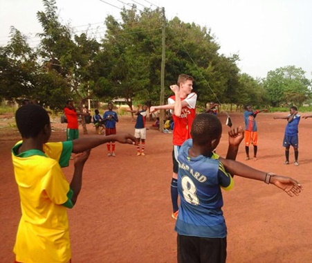 Freiwilligenarbeit im Sport in Ghana | Fußball-Coaching