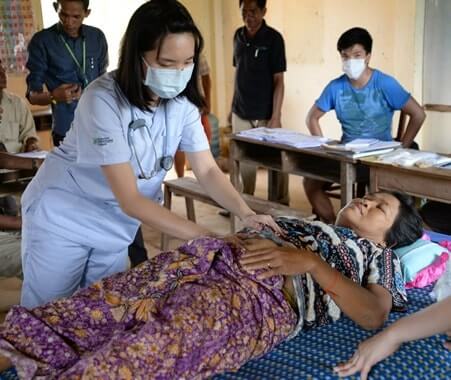 Programa de voluntariado médico en Camboya