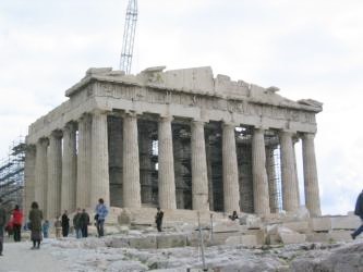 Acrópole em Atenas, Grécia