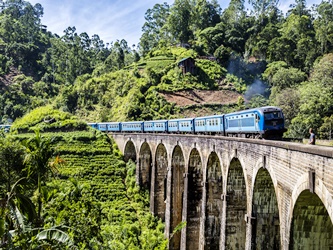 Viaje panorámico en tren desde Nuwara Eliya a Ella